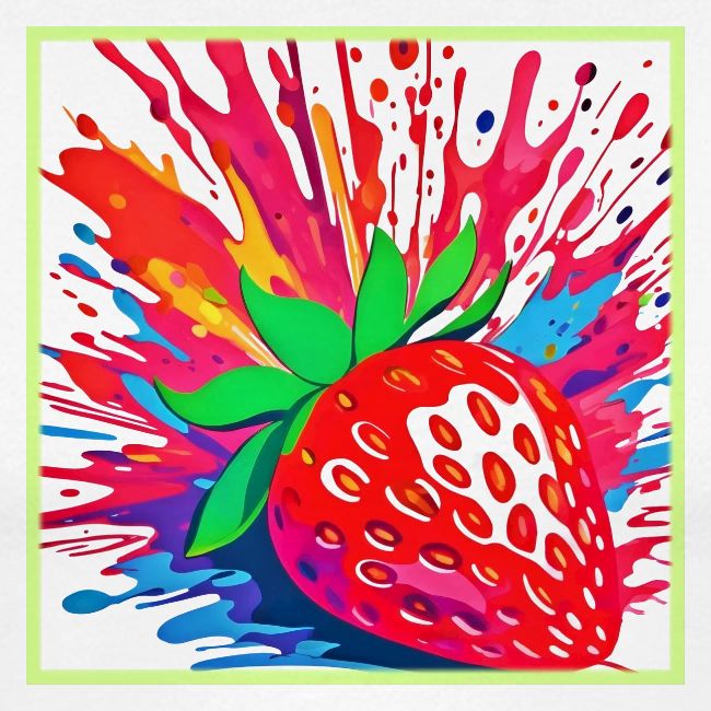 Splatter Strawberry Splash