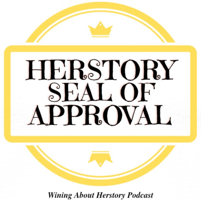 Herstory Seal of Approval (Black Text)