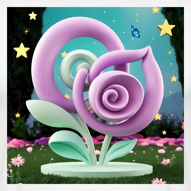 Lila Bloom | Double Floral Eco-Inspired Art