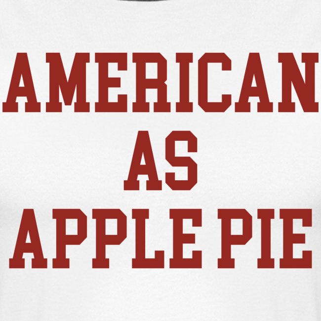 American as Apple Pie