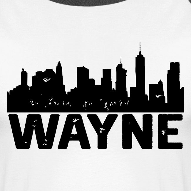 Wayne Skyline Black Wayne Michigan MI City Design