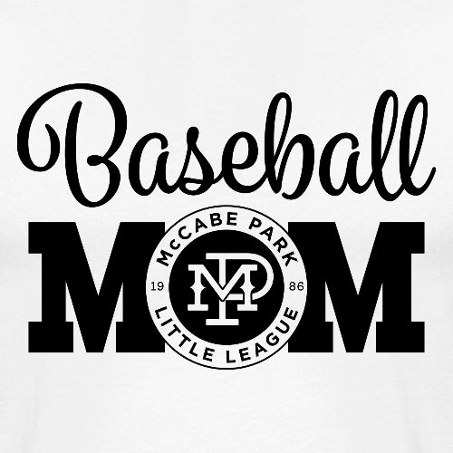 MPLL Baseball Mom Graphic Black - Unisex Baseball T-Shirt