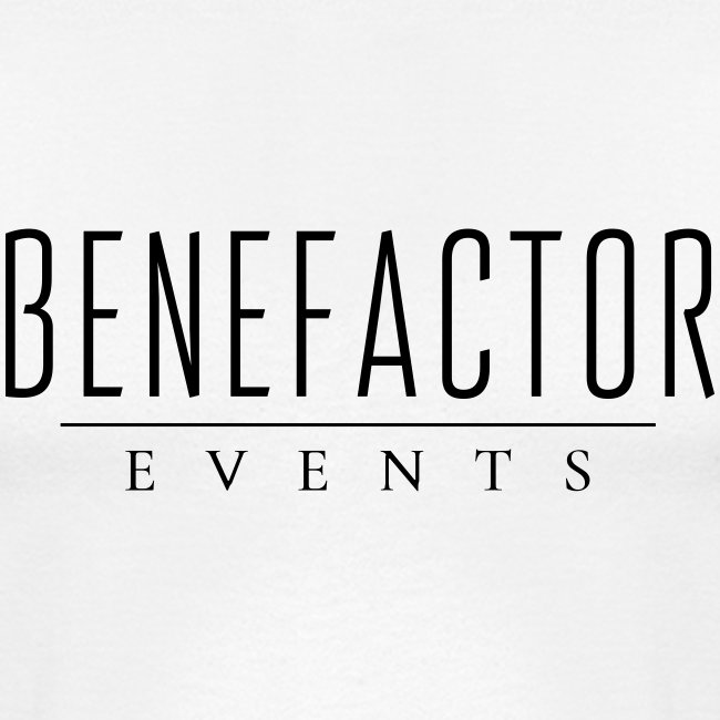 Benefactor Events Black Logo