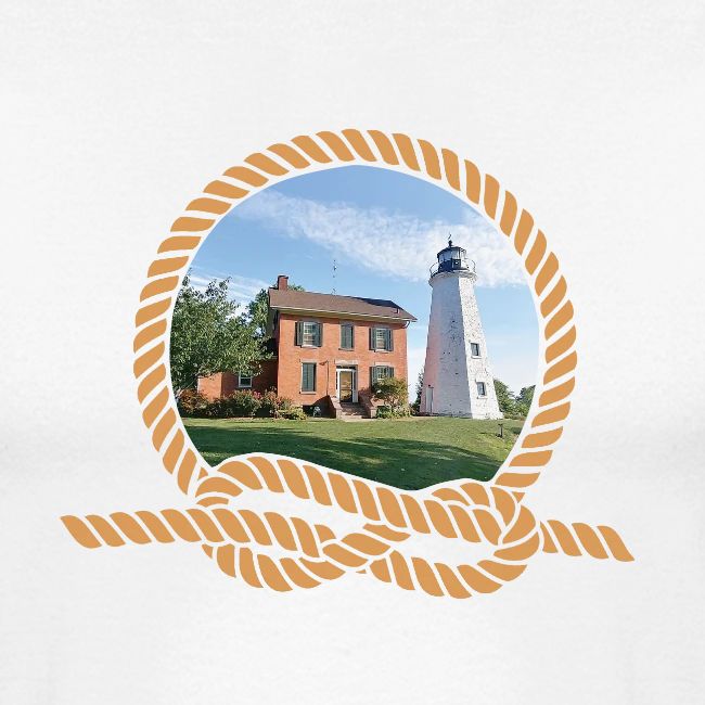 Charlotte-Genesee Lighthouse White Lettering