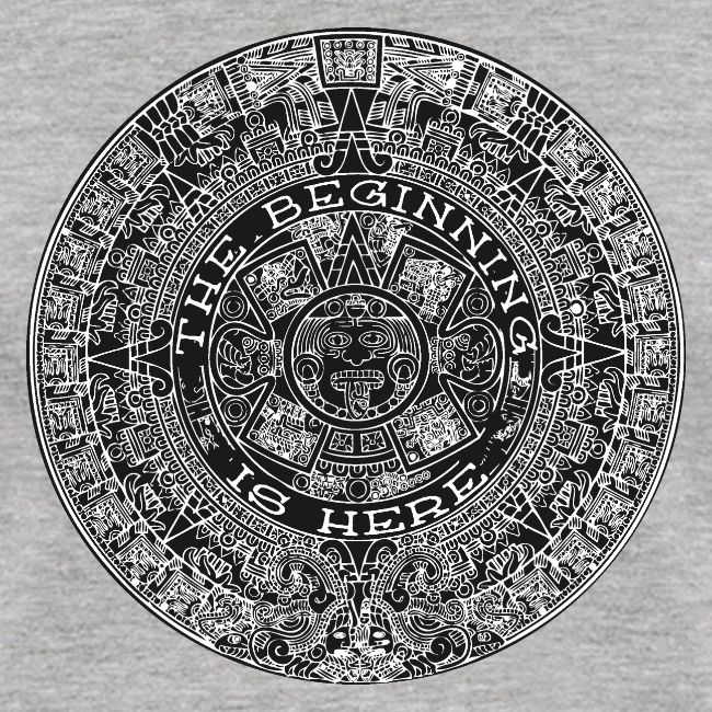 Mayan Calendar white