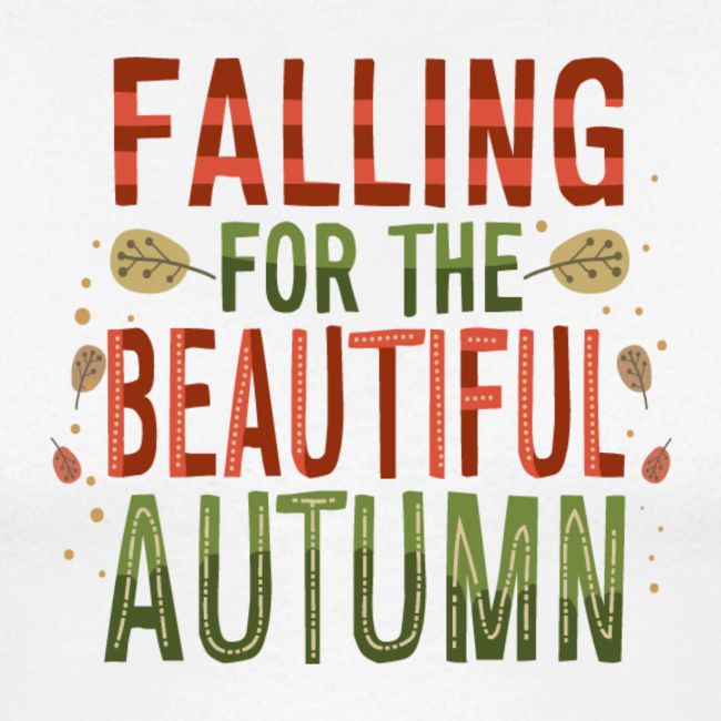 Falling for the beautiful autumn.