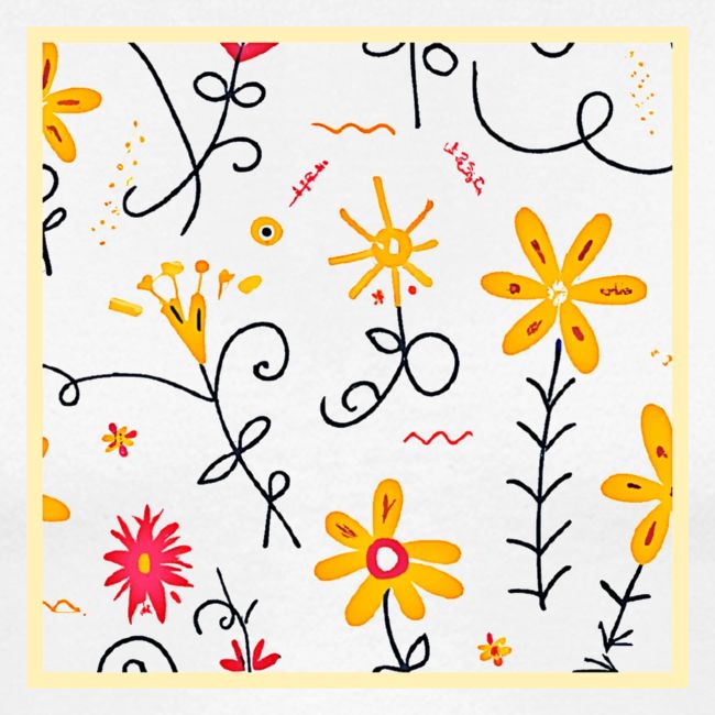 Whimsical Floral Pattern