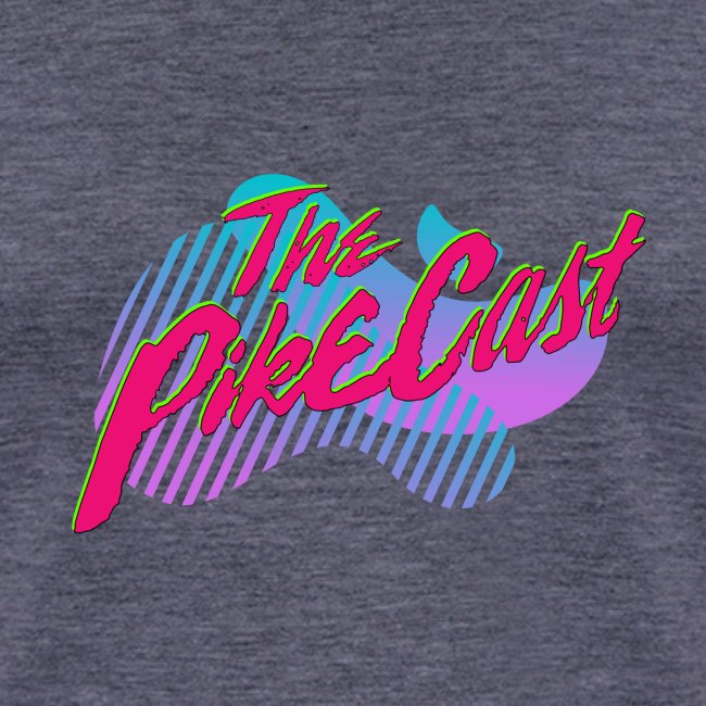 The PikeCast Synthwave Logo