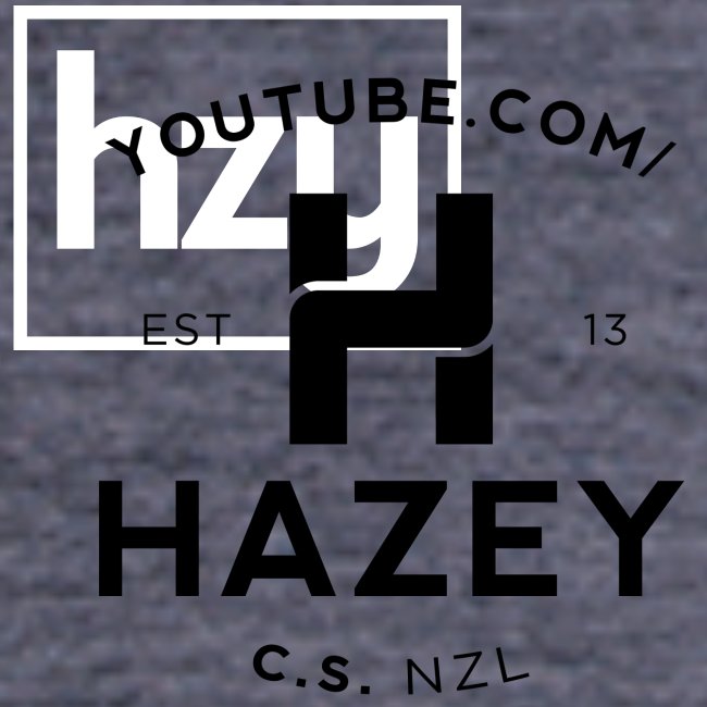Hazey "hzy" Logo White