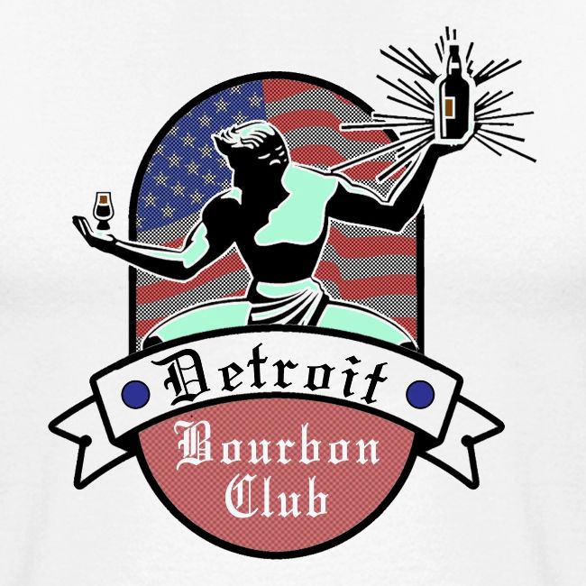 Detroit Bourbon Club Stars and Stripes Logo