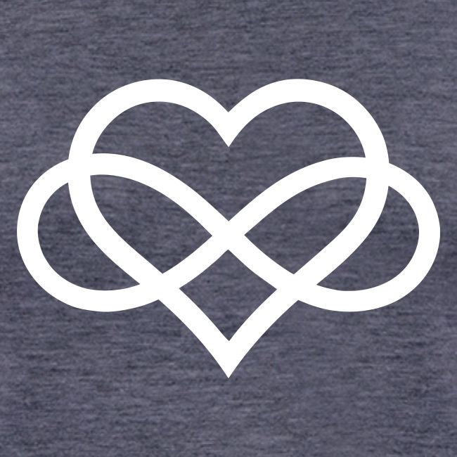 Infinity-Heart (white)
