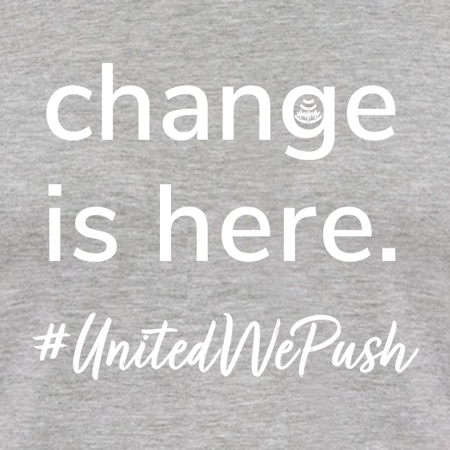Change. Is. Here.