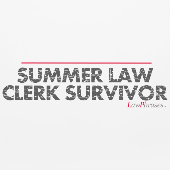 SUMMER LAW CLERK SURVIVOR