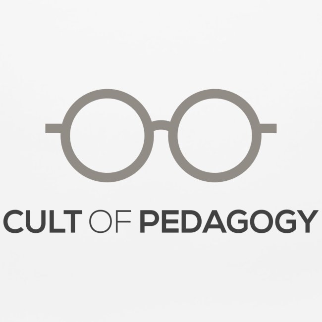 Cult of Pedagogy (grey/black text)