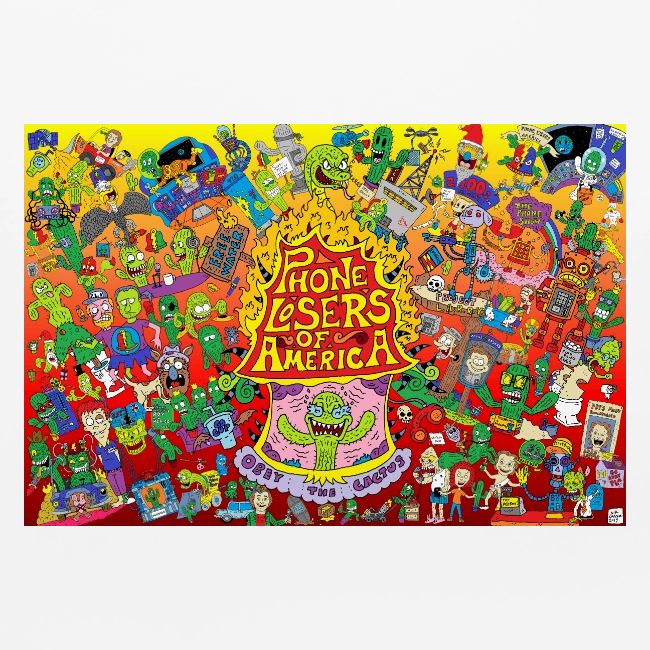 Nik Caesar Poster 10 12 2019 Red Yellow