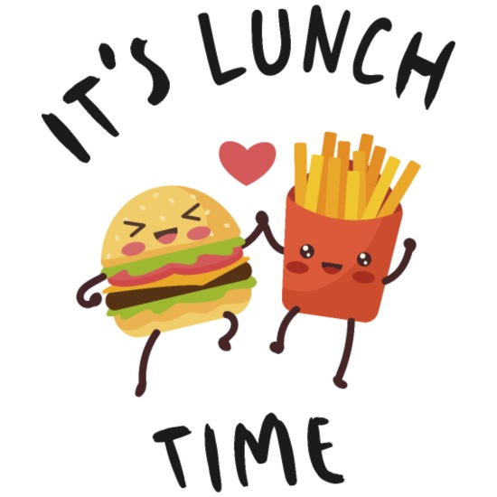 It's Lunch Time' Mouse Pad | Spreadshirt
