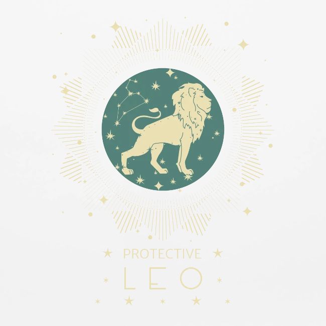 Zodiac sign Leo constellation birthday July August