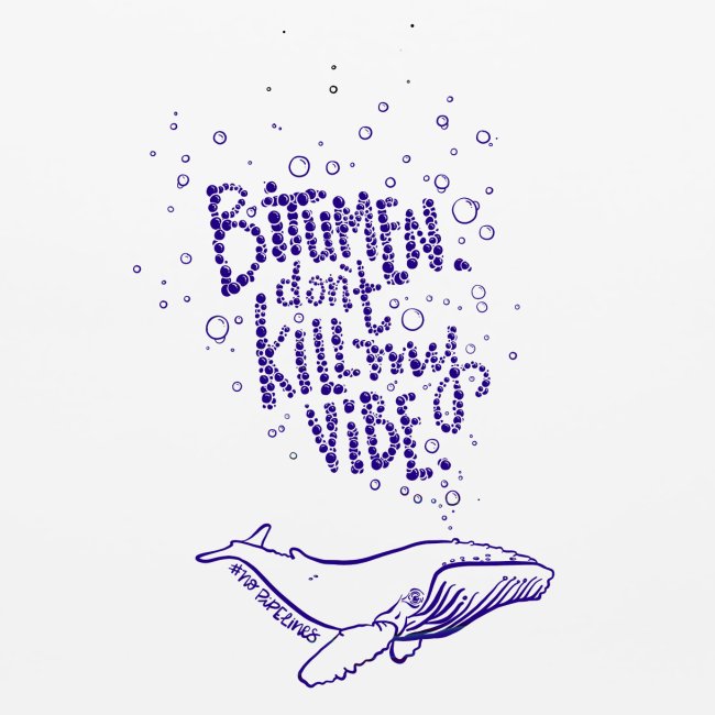 bitumen don't kill my vibe - navy