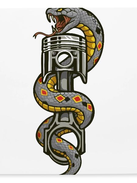 Serpentine Engine Glyph