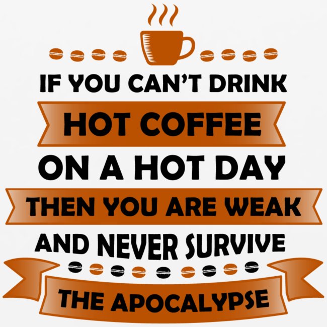 if you can not drink hot coffee 5262181