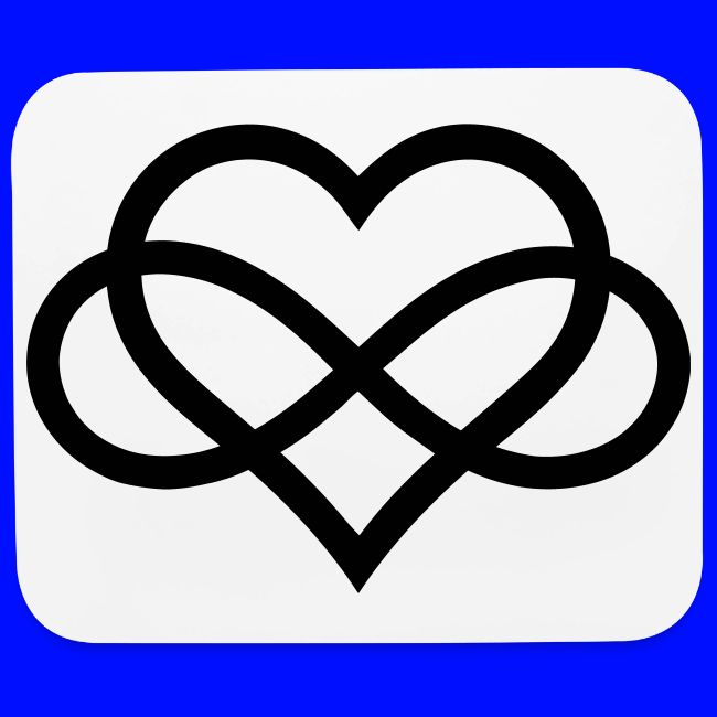Infinity Heart (black)