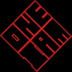 ONE IAM OUTLINE ON A TILT svg