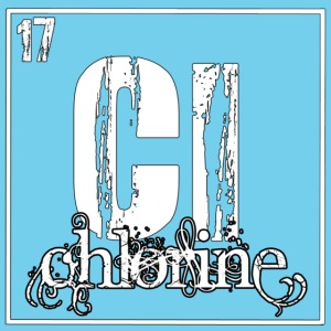 Chlorine Periodic Logo