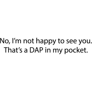 DAP pocket black