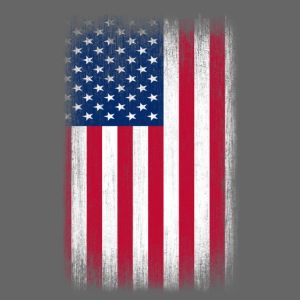 USA Flag Grunge Retro Look