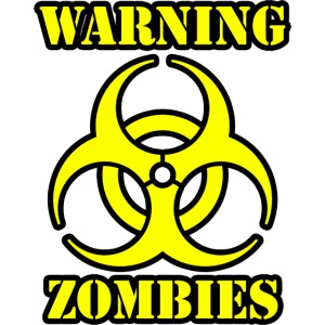 warning zombies