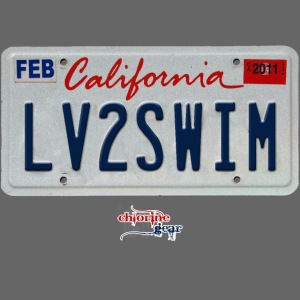 CA license plate