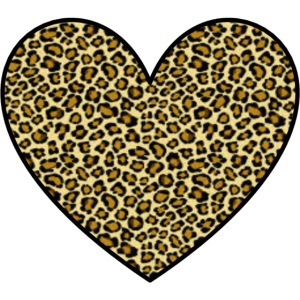 leopard heart png