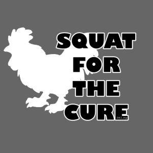 Squat For The Cure - Black (female)