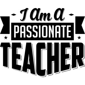 Passionate Teacher Black/Grey