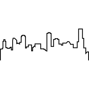 Melbourne Skyline - Sketch