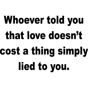 Love cost