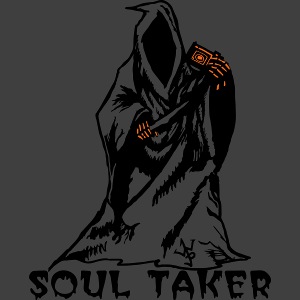 Soul Taker 0034a Fitted Cottonpoly T Shirt By Next Level 1wolfphotography