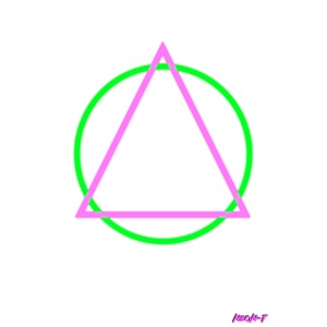 Neon T Triangular New