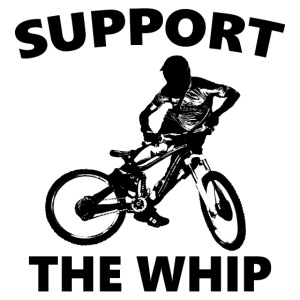 Support the Whip for light colored shirts