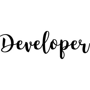 developer
