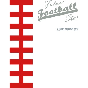 Football Laces for Baby 1