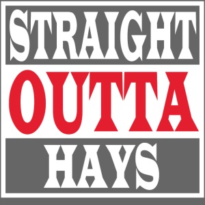 straight outta hays red png