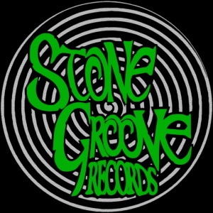 Stone Groove Records Spiral Green Logo button