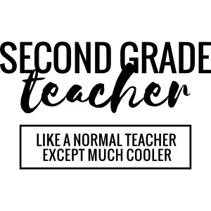 Cool 2nd Grade Teacher Funny Teacher T-shirt