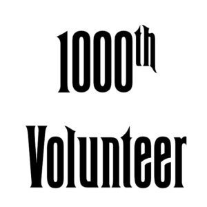 1000th Volunteer - Womens