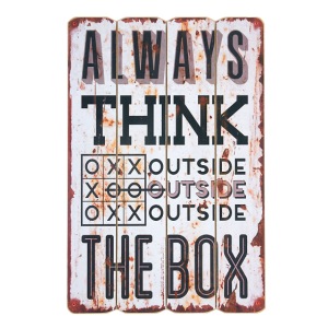 Always think outside the box