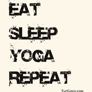 Eat Sleep Yoga Repeat TC
