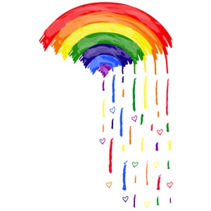 Love Rainbow Rain ss