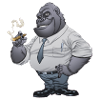 Cigar Smoking Gorilla