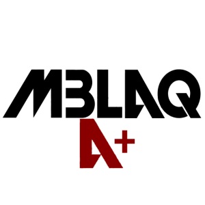 MBLAQ A+ in Black/Red Women's V-Neck